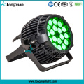 New Design 18PCS 10W RGBW Aluminum Garden Lighting LED Lamp